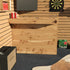 Rustic Wooden Bar - Man Cave Edition