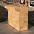 Rustic Wooden Bar & Bar Stools Set - Includes LED's