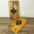 Rustic Wooden Bottle Opener