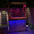 Large Rustic Wooden Garden Bar with Roof