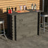 Rustic Wooden Interlock Bar