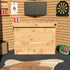 Rustic Wooden Bar - Man Cave Edition