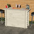 Rustic Wooden Interlock Bar