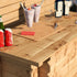 Rustic Wooden Interlock Bar