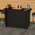 Rustic Wooden Interlock Bar