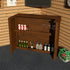 Rustic Wooden Bar - Man Cave Edition