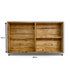 Rustic Wooden Bar Wall Mounted Shelving Unit-Barware-ReclaimedBarware-PorterBars