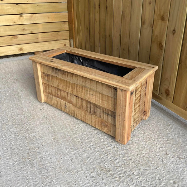 Rustic Wooden Planter Box