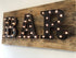 Large Rustic Wooden LED Bar Sign