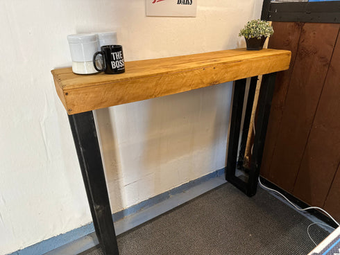 Rustic Wooden Console Table, Breakfast Bar - Custom Size