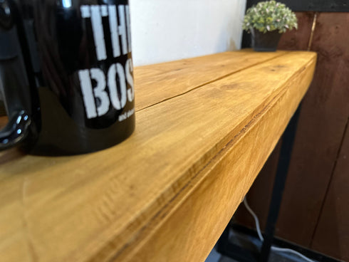 Rustic Wooden Console Table, Breakfast Bar - Custom Size