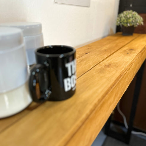 Rustic Wooden Console Table, Breakfast Bar - Custom Size