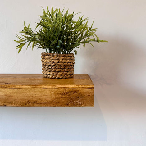 Antique Rustic Floating Shelf