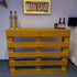 Rustic Wooden Pallet Style Bar